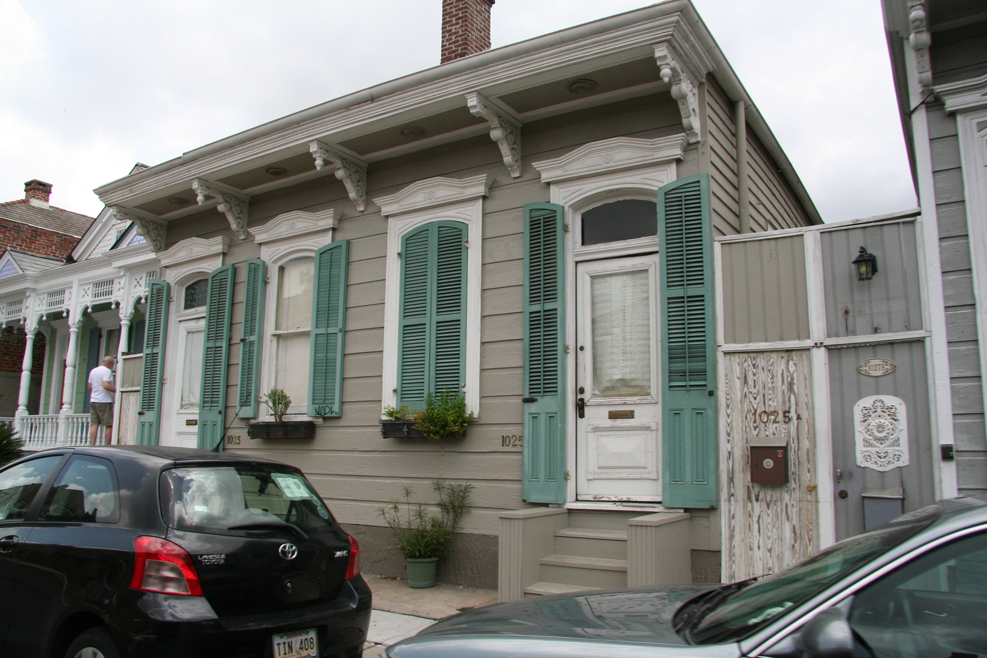 Klassische Symmetrie im French Quarter/Classic Symmetry in the French Quarter